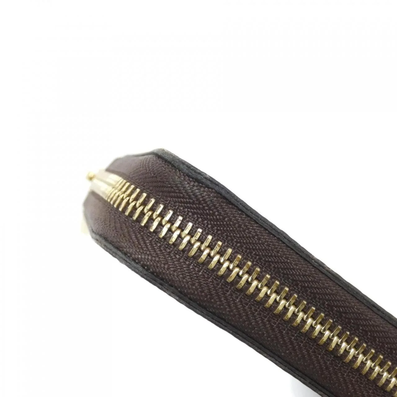 LOUIS VUITTON M60017 Wallet Monogram 黑色 Monogram 中古品A - 縮圖 3