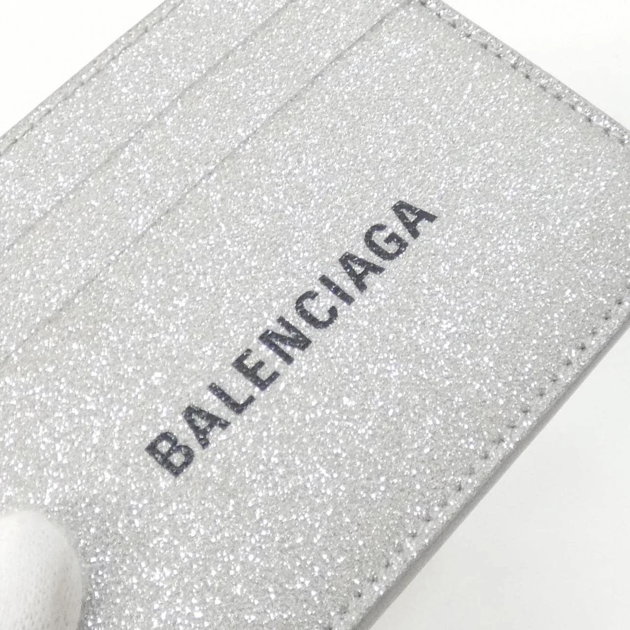 BALENCIAGA Hourglass 593812 210IE 卡片套 帆布 4
