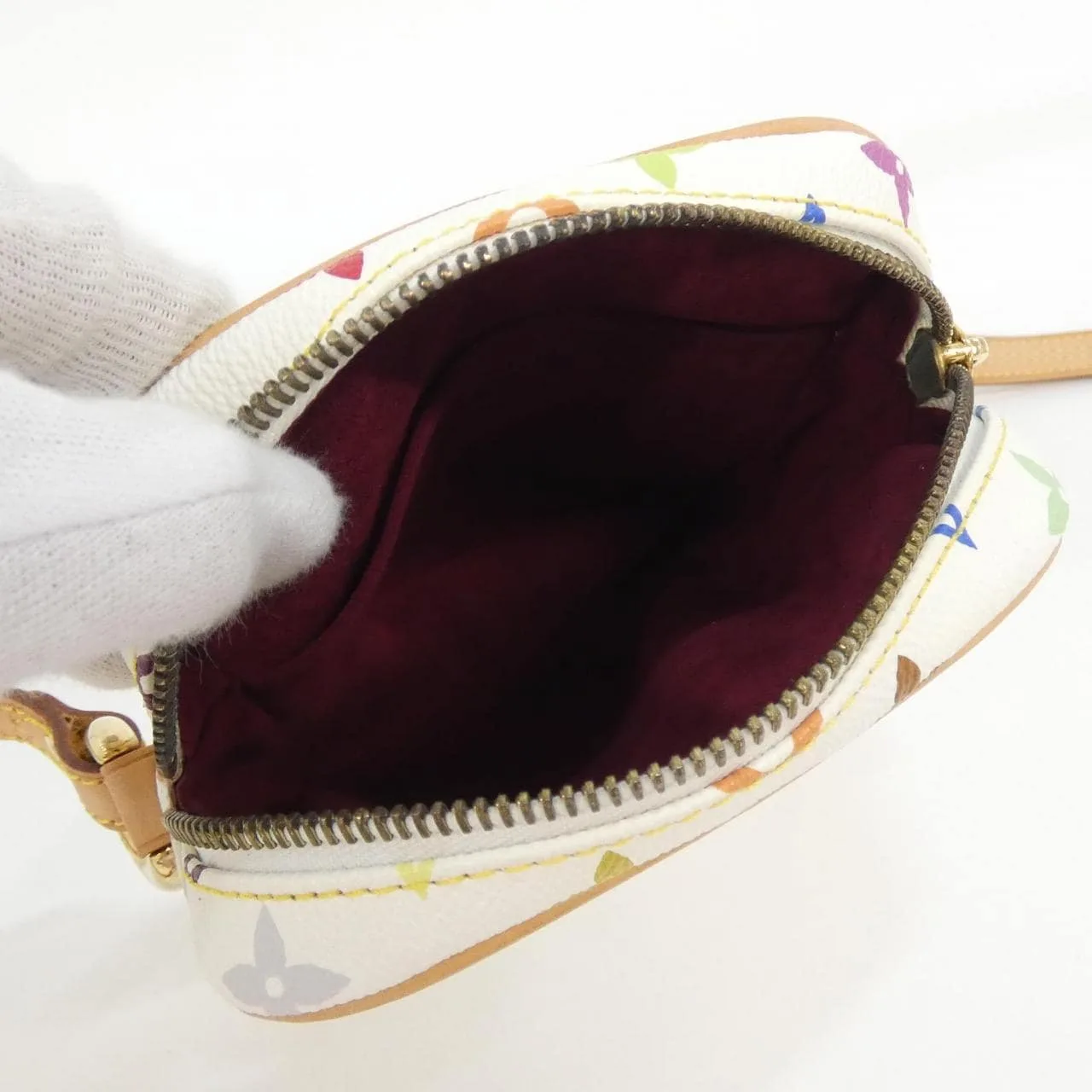 LOUIS VUITTON M40055 肩背包 帆布 Multicolor 帆布 中古品A - 縮圖 6