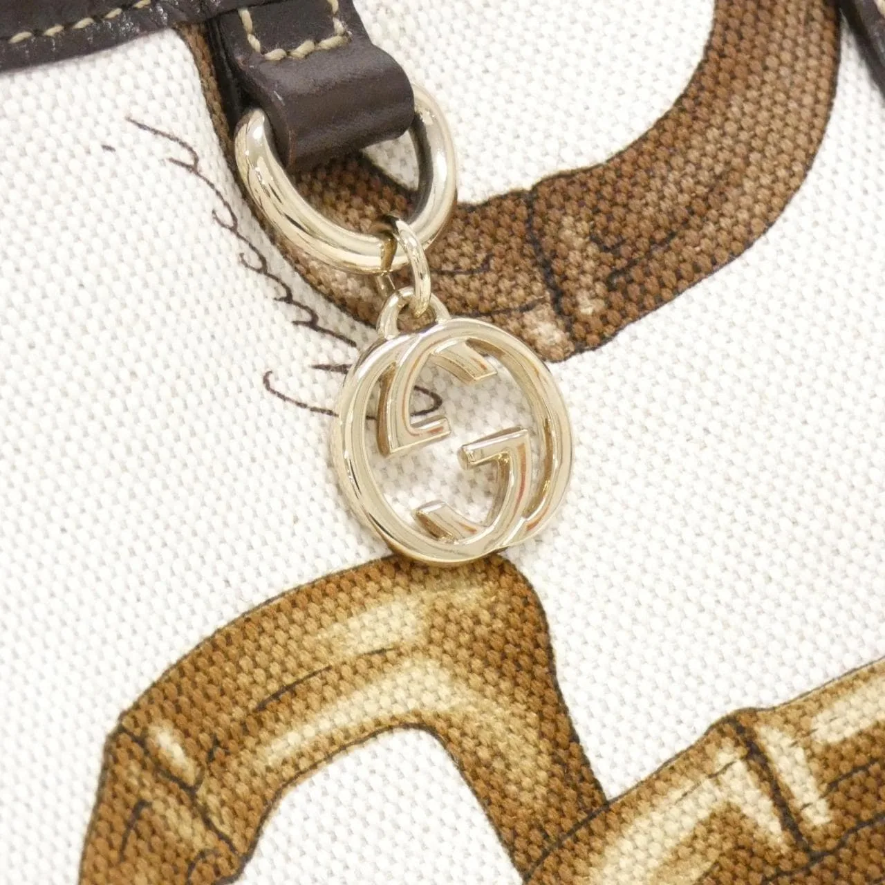 GUCCI 154403 手提包 帆布 5