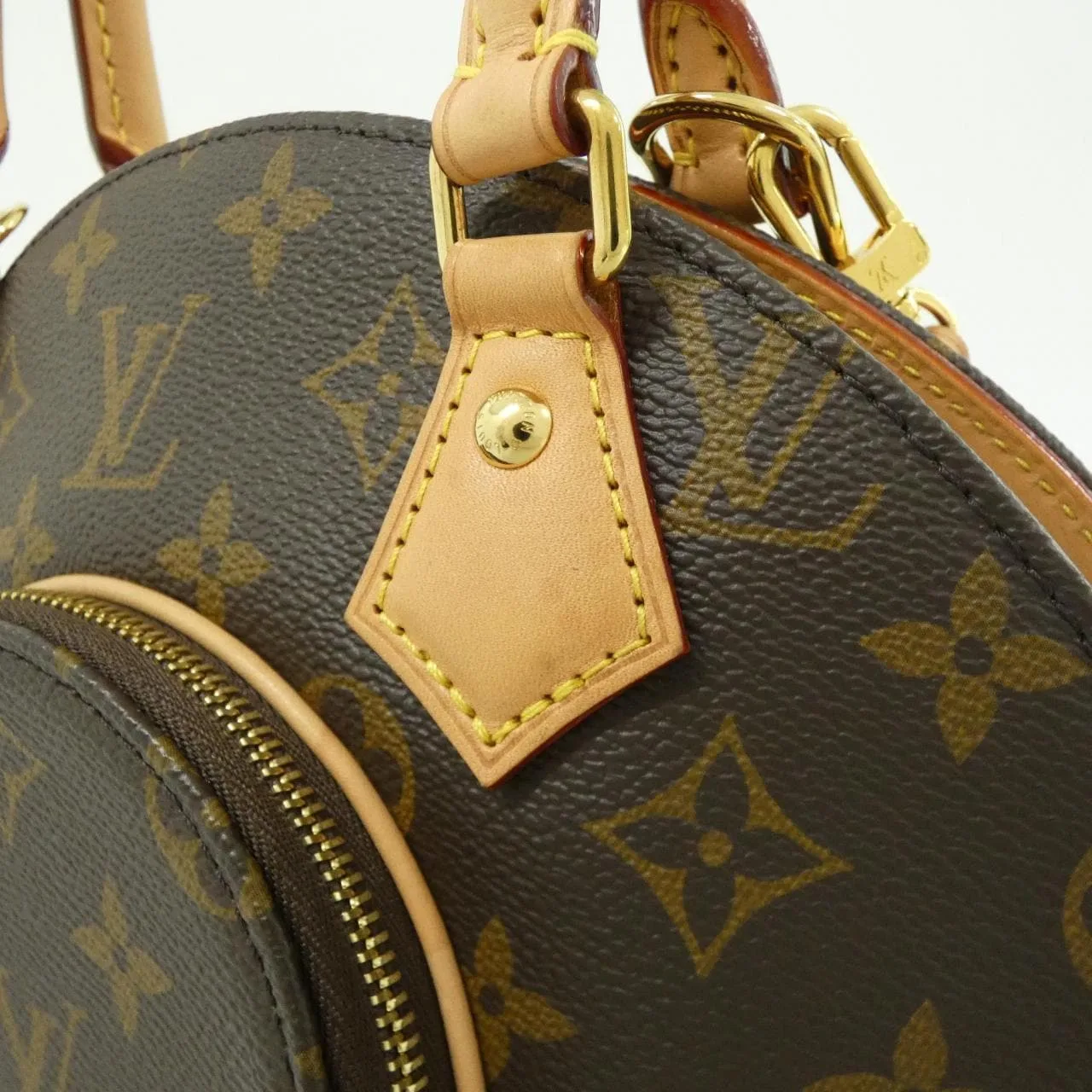 LOUIS VUITTON Ellipse M46196 手提包 Monogram 黑色 Monogram 中古品A - 縮圖 4