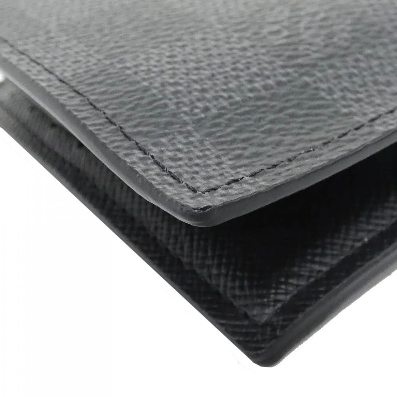 LOUIS VUITTON N63336 銀包 Damier 黑色 Damier 中古品A - 縮圖 3