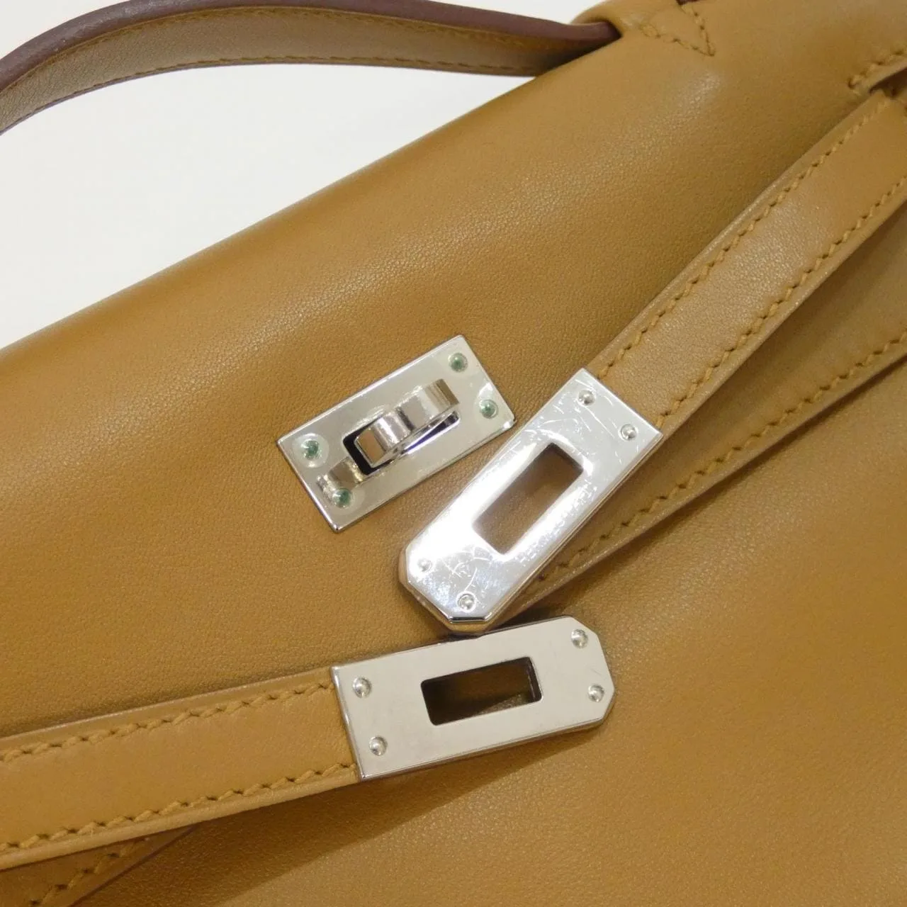 HERMES Kelly 049417CK Handbag Swift 5