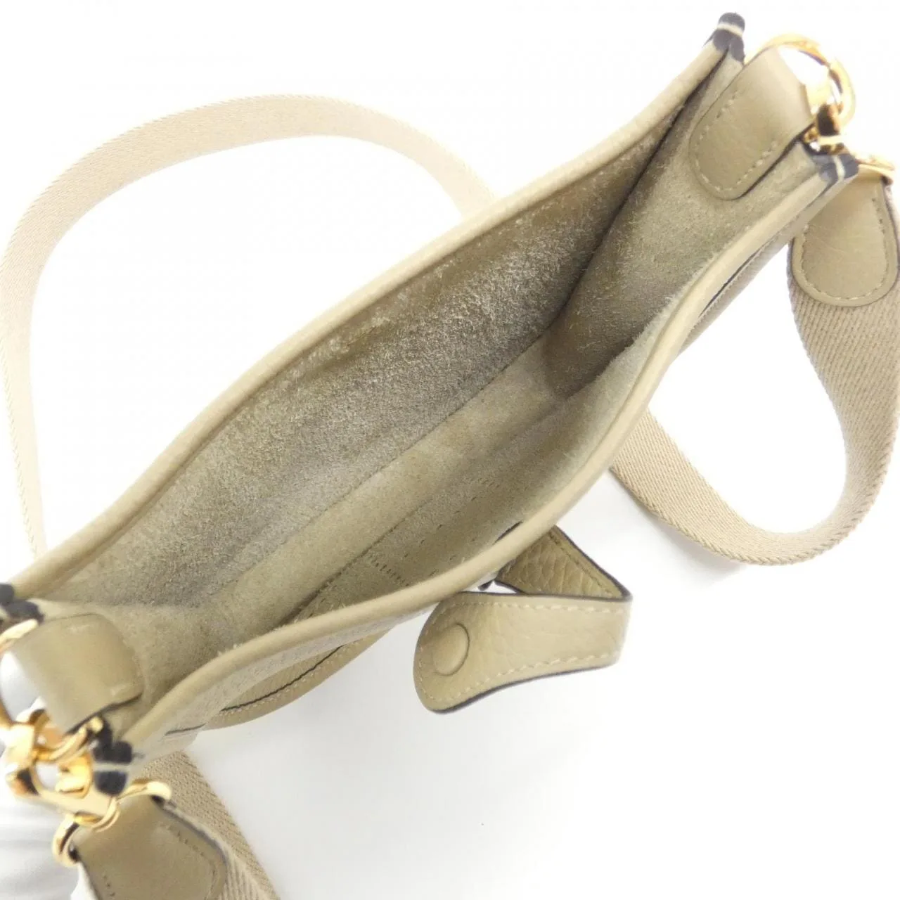HERMES Evelyne 069426CC Shoulder Clemence 黑色 Clemence 皮 中古品A - 縮圖 5