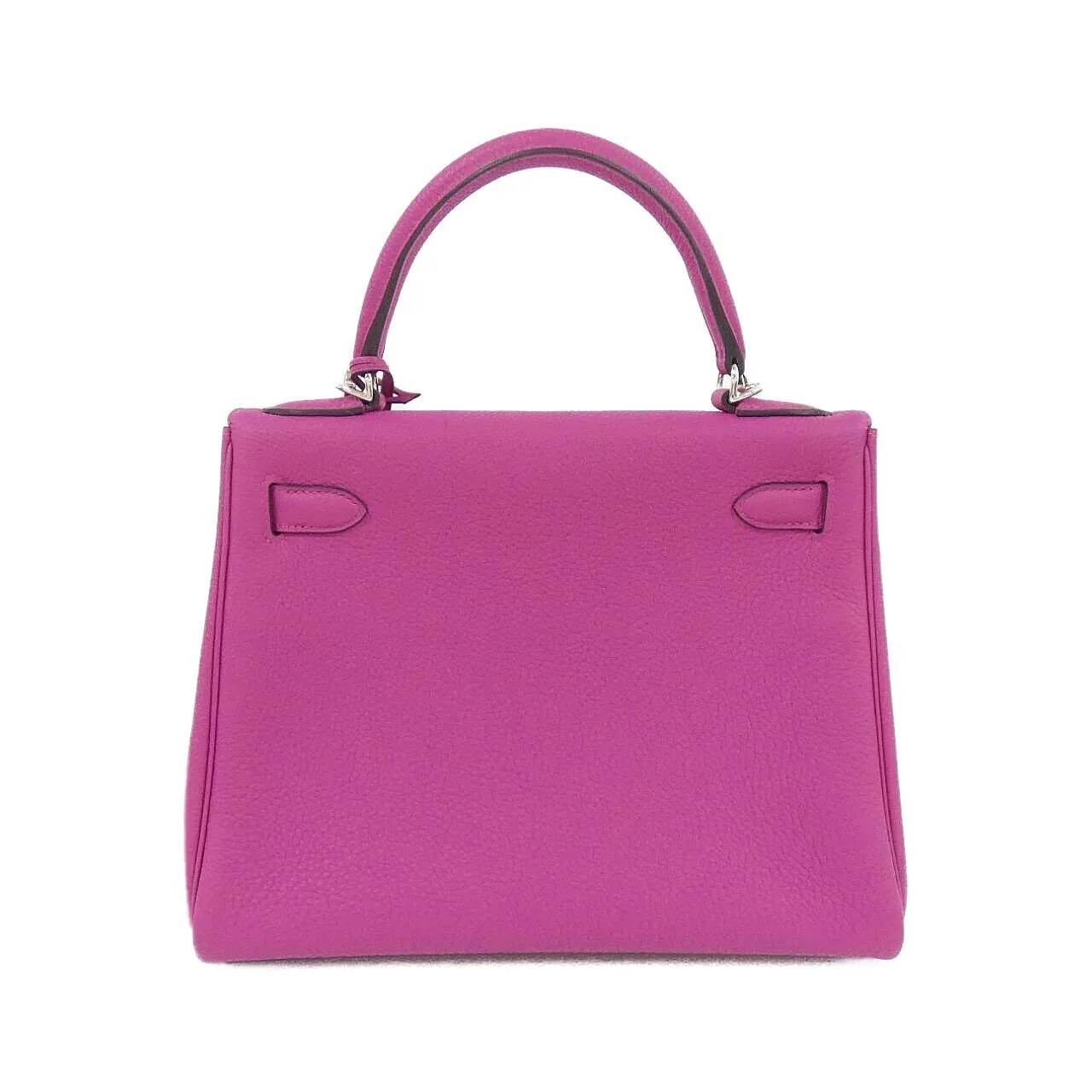 HERMES Kelly 030931CK Handbag Togo Purple Togo Leather Rank A - Thumbnail 2