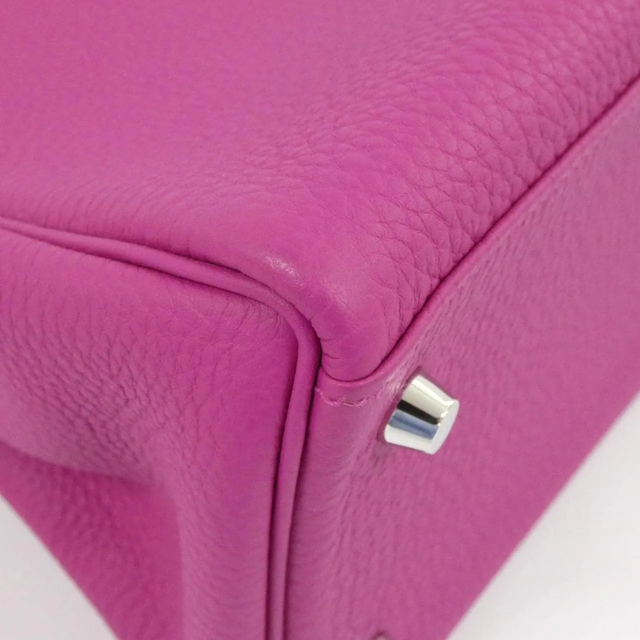 HERMES Kelly 030931CK Handbag Togo Purple Togo Leather Rank A - Thumbnail 3