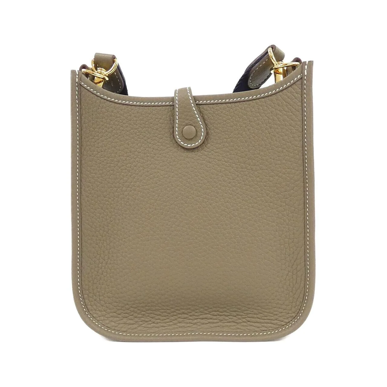 HERMES Evelyne 069426CC Shoulder Clemence Etoupe Clemence 皮 未使用品 - 縮圖 2
