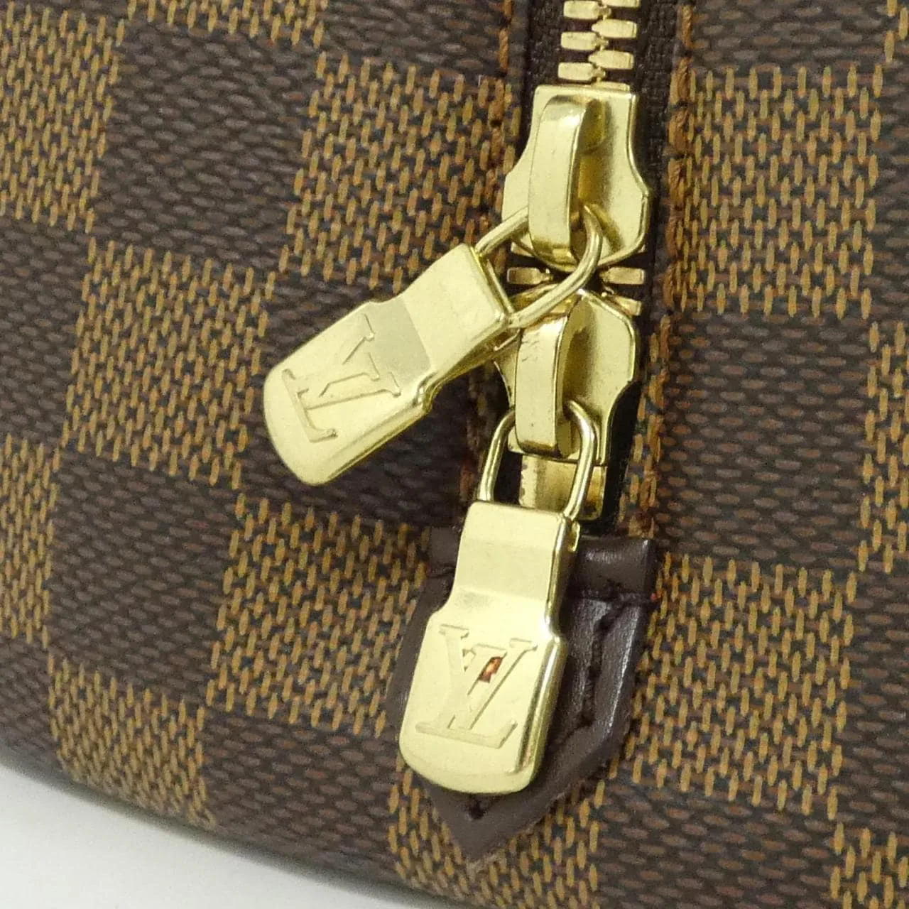 LOUIS VUITTON N41434 Handbag Damier 黑色 Damier 中古品A - 縮圖 3