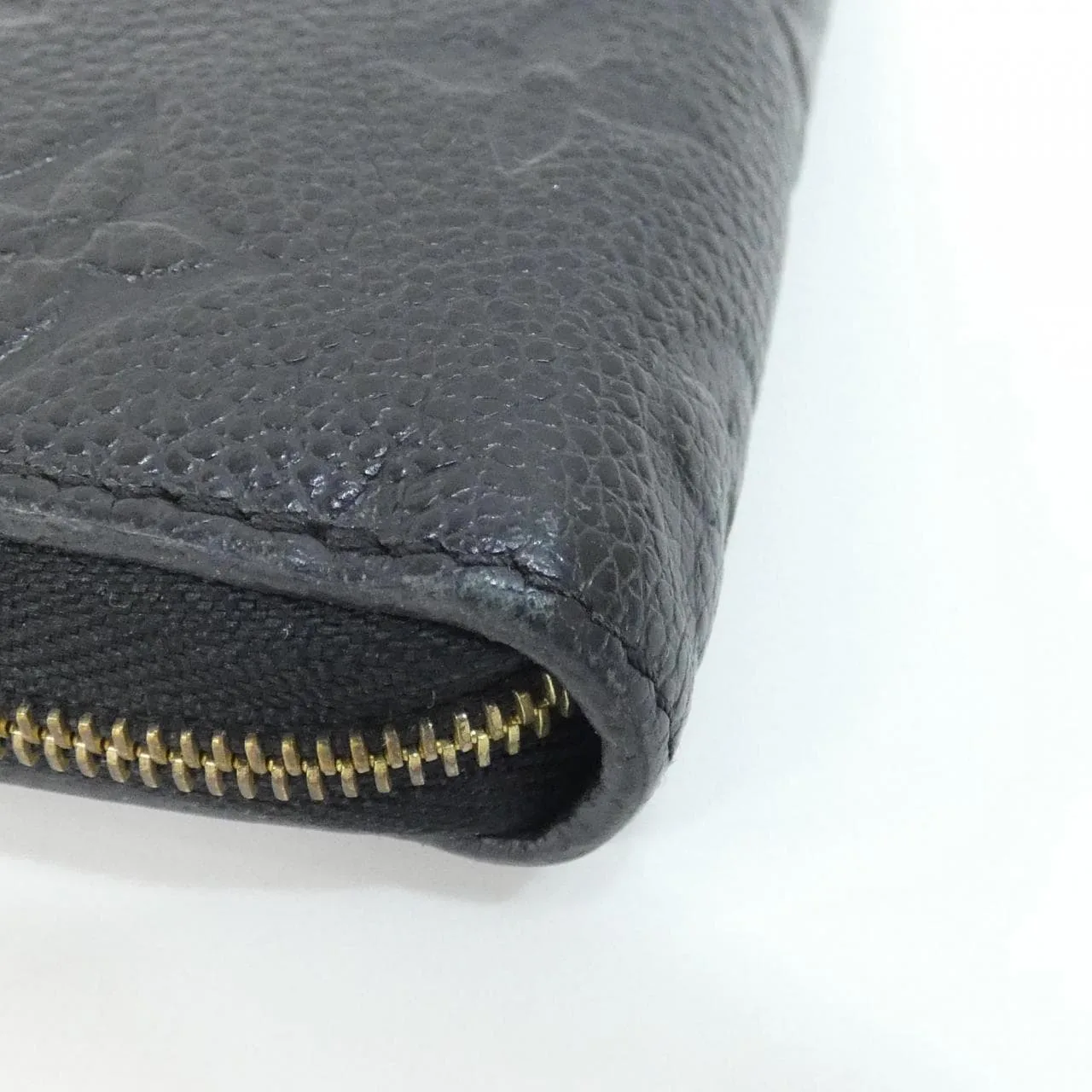 LOUIS VUITTON M60574 Coin Case Monogram 黑色 Monogram 中古品A - 縮圖 6
