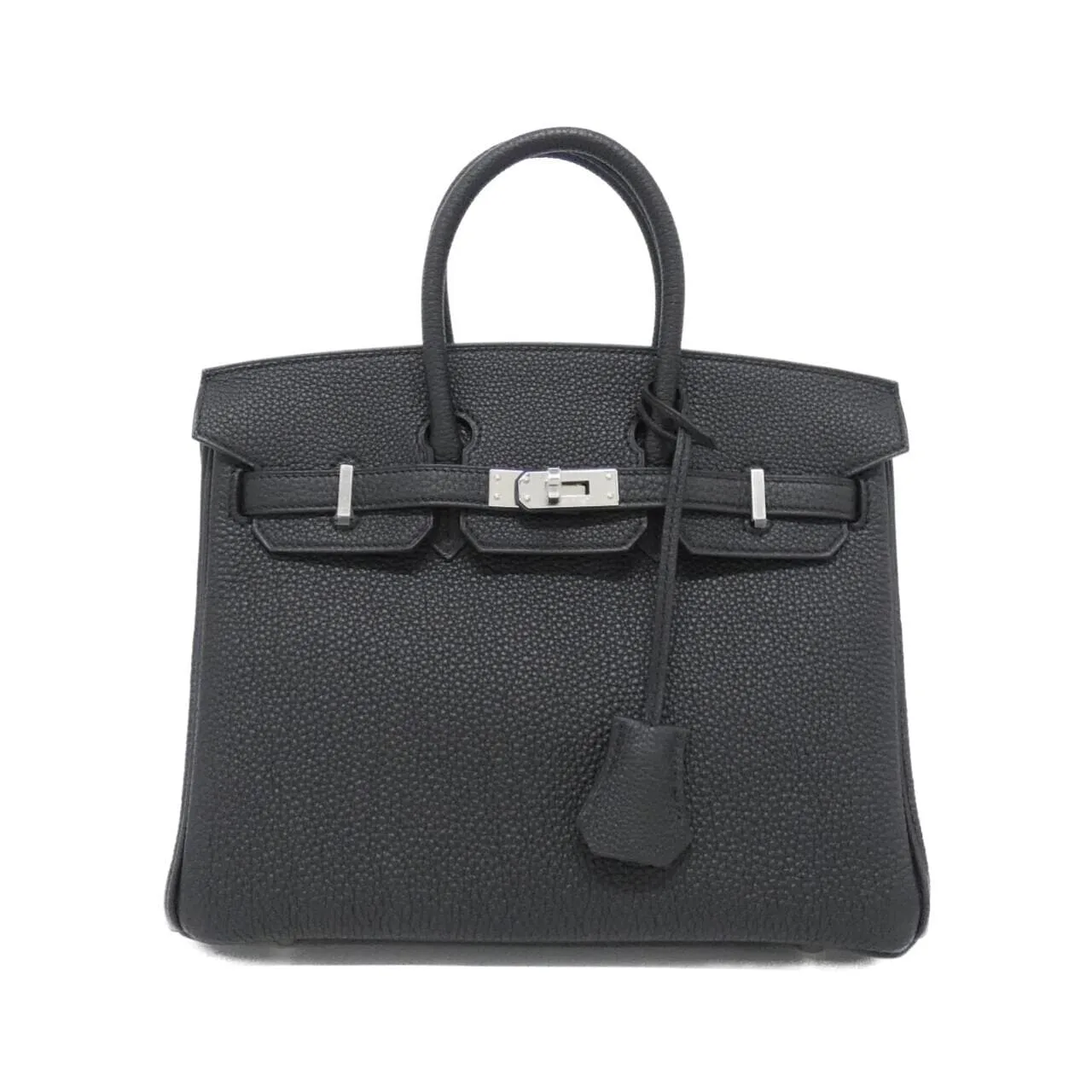 HERMES Birkin 041344CK Handbag Togo Black