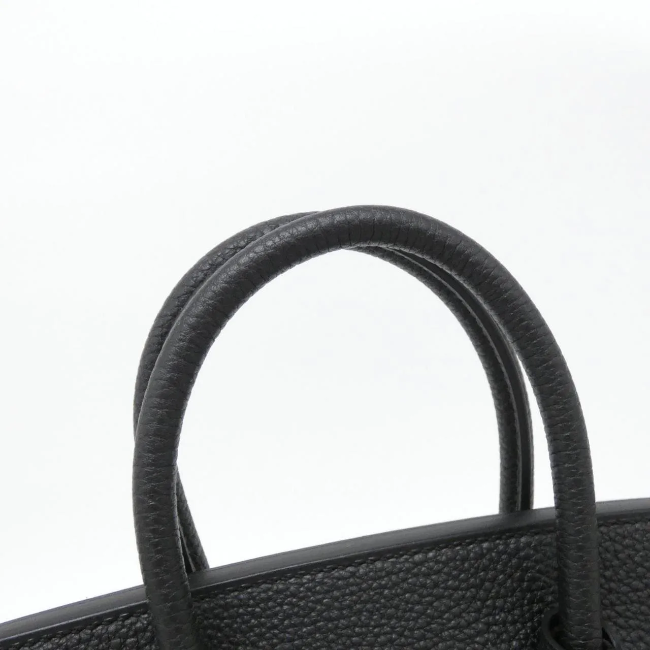 HERMES Birkin 041344CK Handbag Togo Black Togo Leather Unused - Thumbnail 5