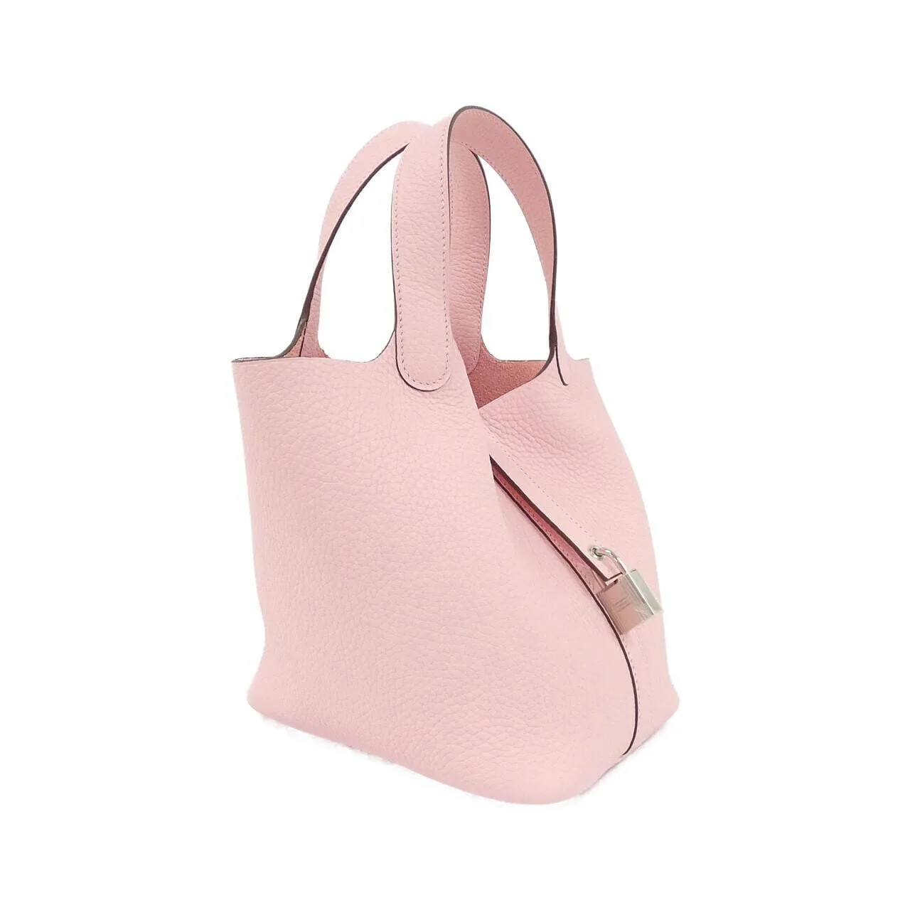 HERMES Picotin 056289CK Handbag Clemence