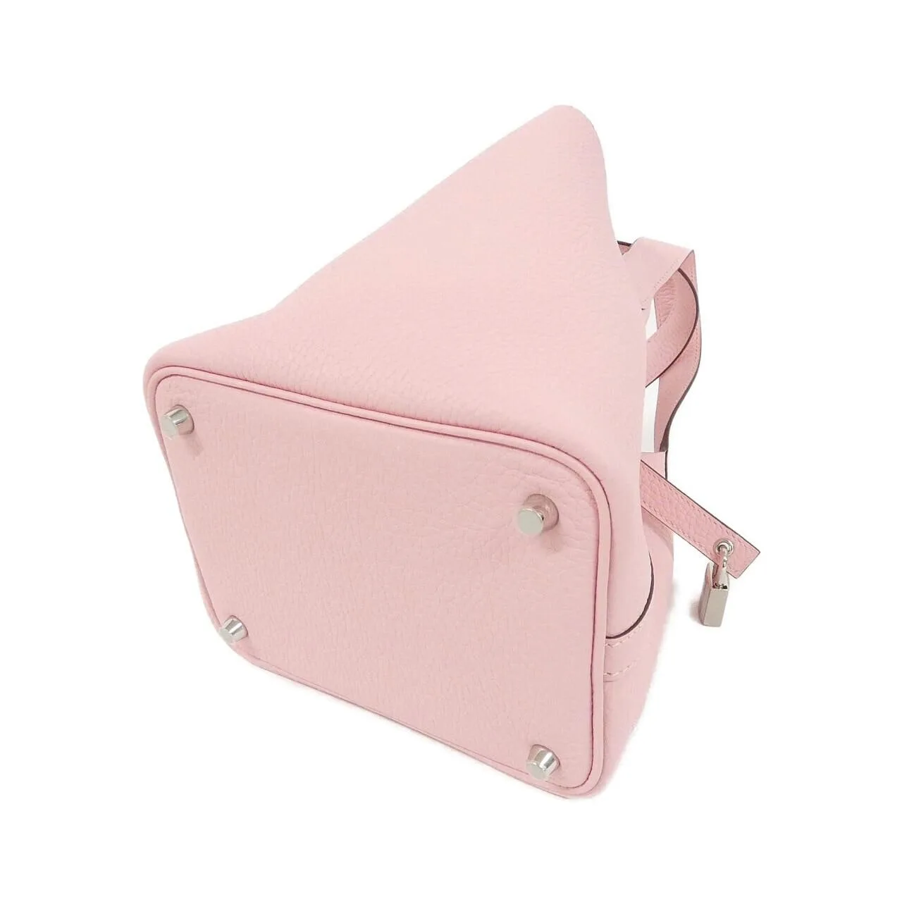 HERMES Picotin 056289CK Handbag Clemence Clemence 皮 未使用品 - 縮圖 2