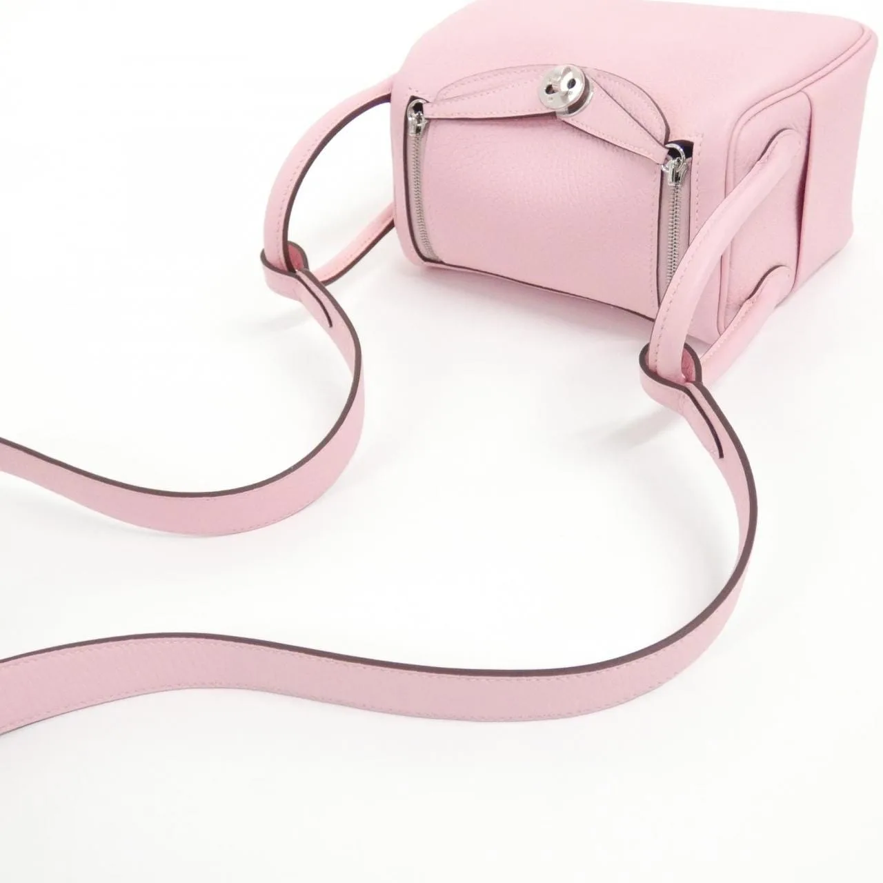 HERMES Lindy 085958CK Shoulder Clemence Clemence Leather Unused - Thumbnail 4