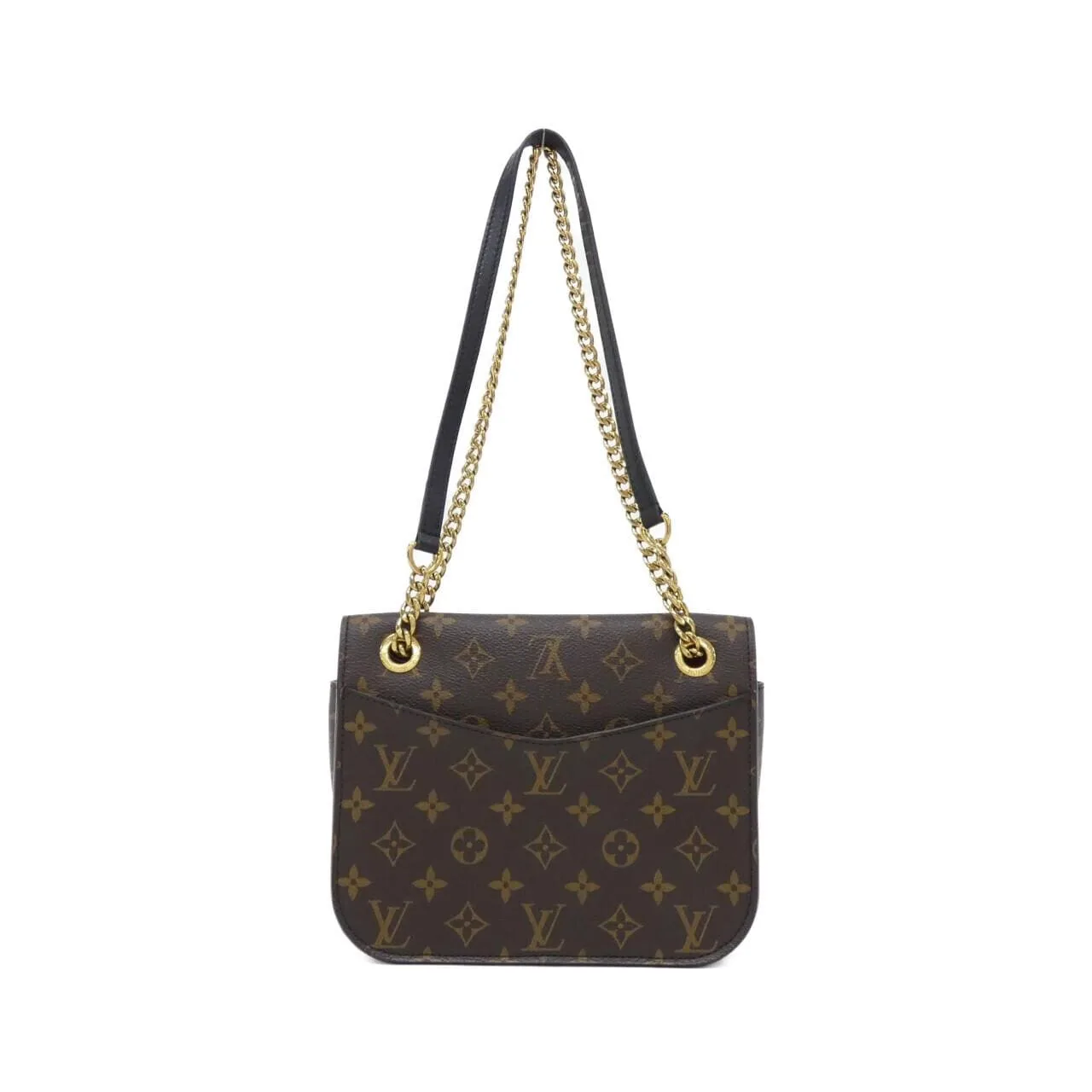 LOUIS VUITTON M45592 Shoulder Monogram 黑色 Monogram 中古品A - 縮圖 2