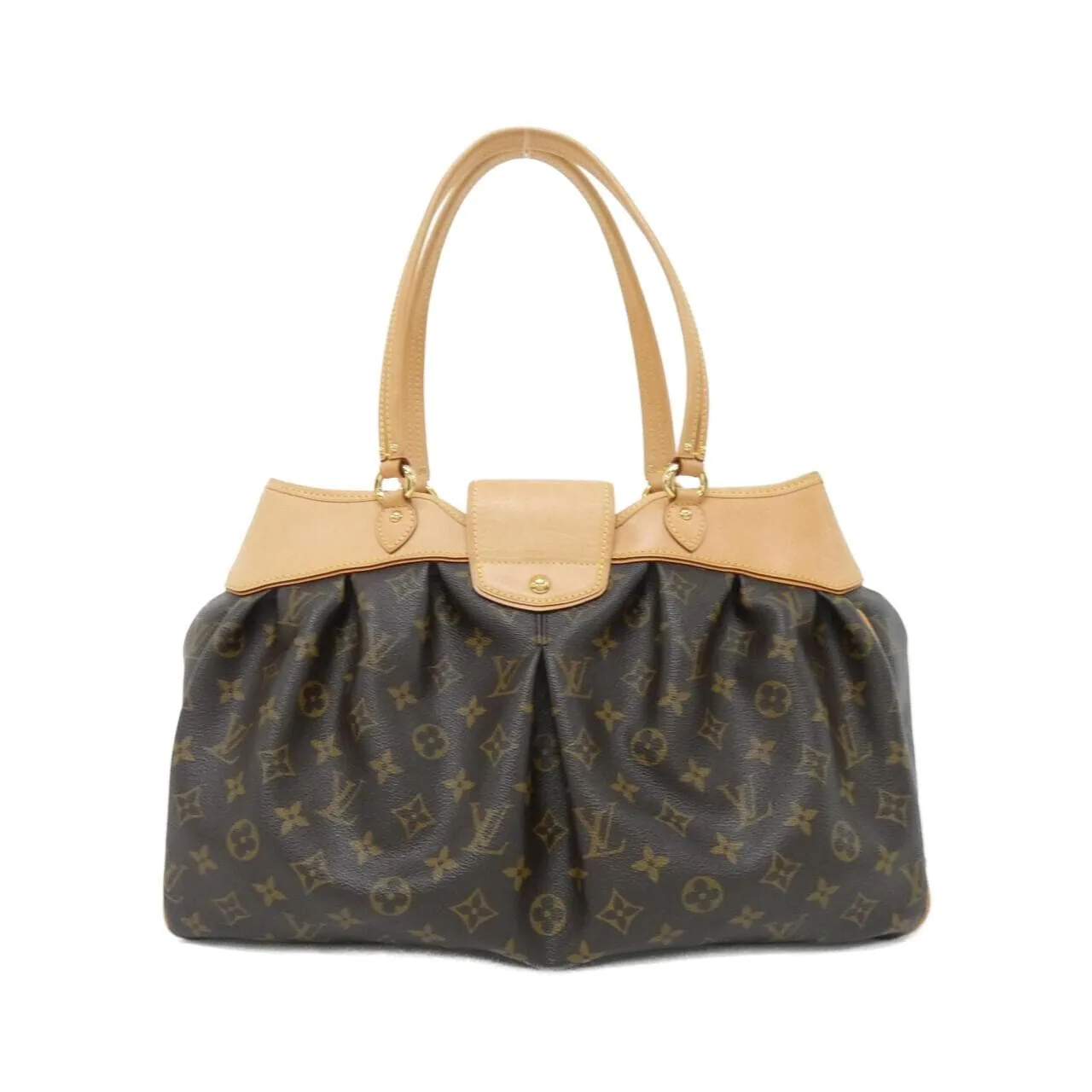 LOUIS VUITTON M45714 Shoulder Monogram 黑色 Monogram 中古品A - 縮圖 2