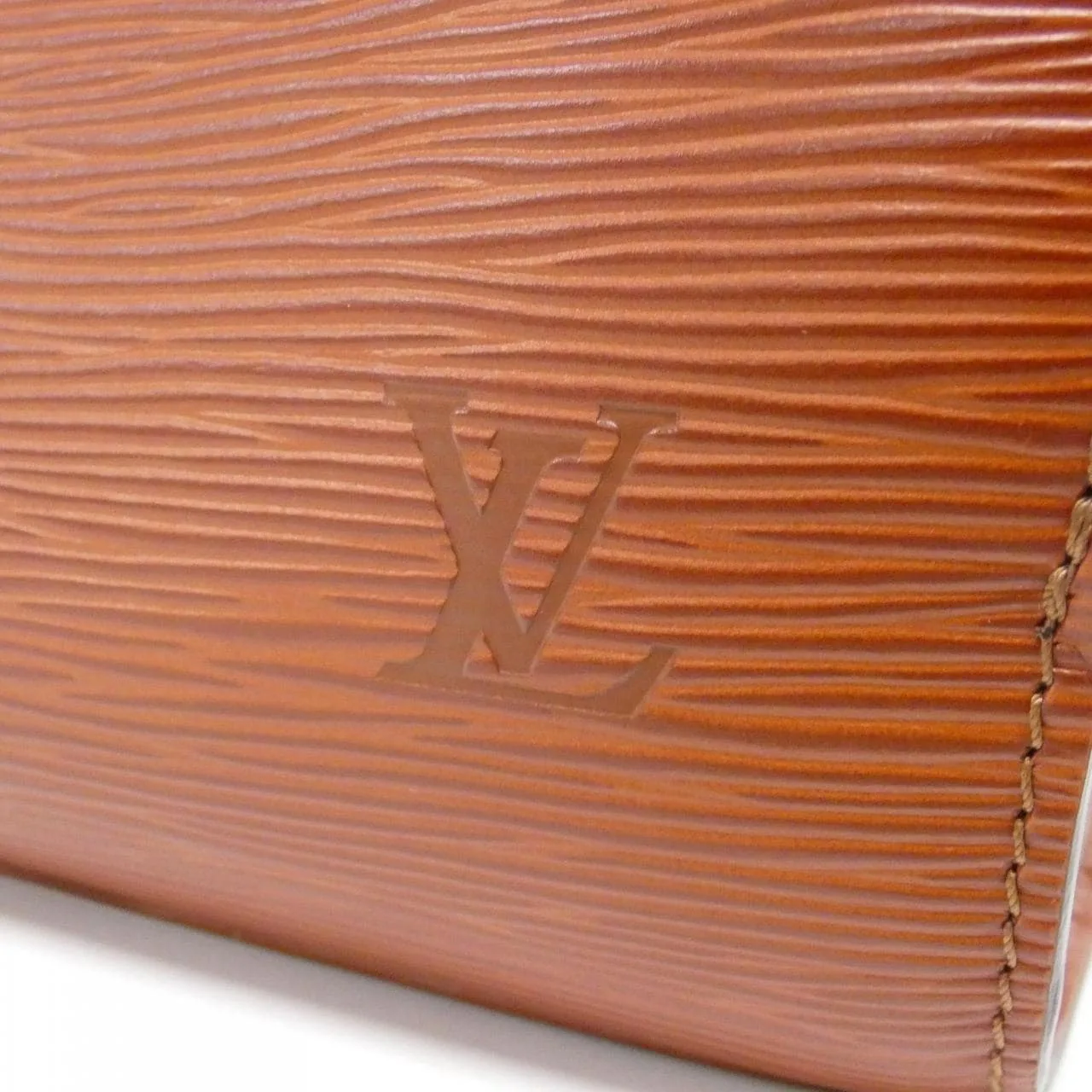 LOUIS VUITTON Pont-Neuf M52053 手提包 Epi 棕色 Epi 中古品A - 縮圖 4