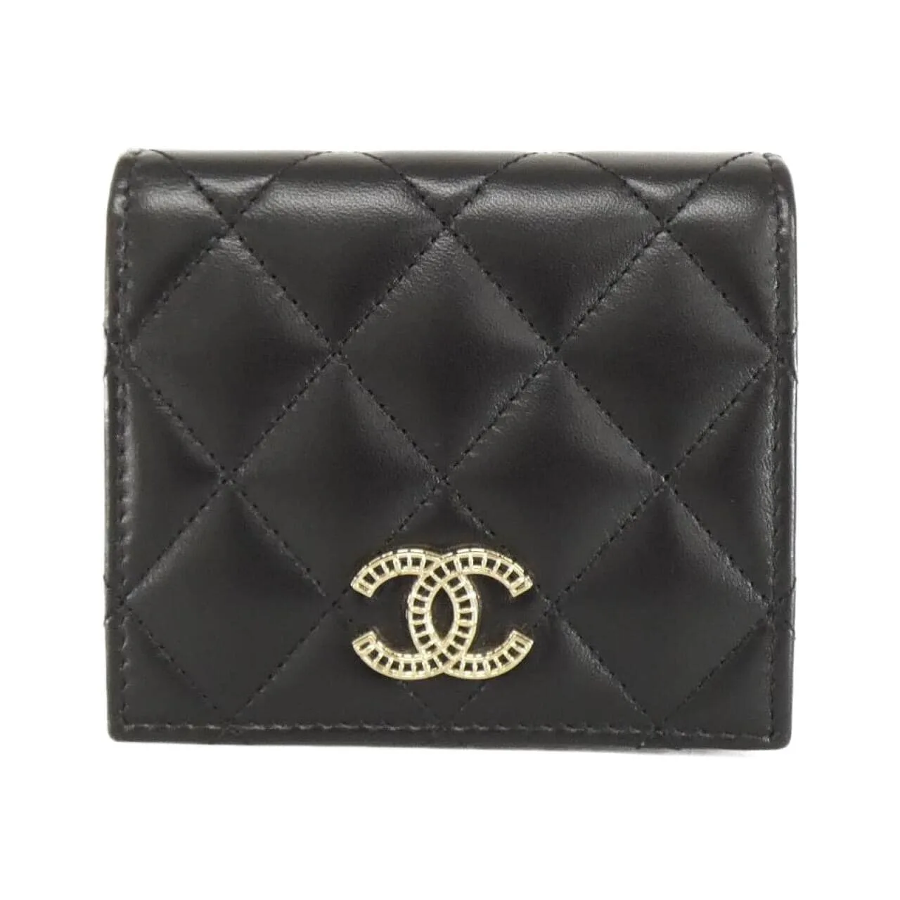 CHANEL AP4487 銀包 羊皮