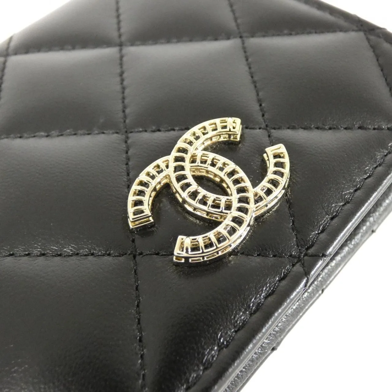 CHANEL AP4487 銀包 羊皮 3