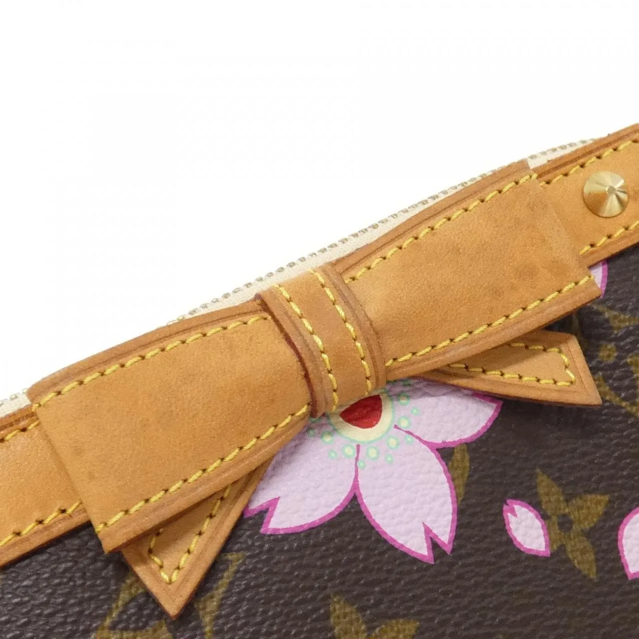 LOUIS VUITTON Pochette M92006 Pochette Monogram 黑色 Monogram 中古品A - 縮圖 4