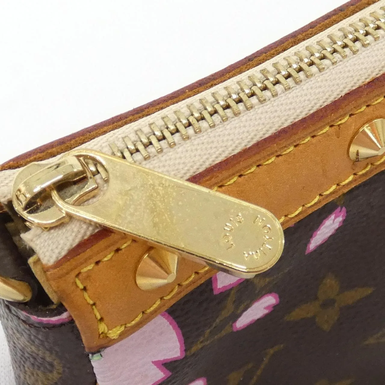 LOUIS VUITTON Pochette M92006 Pochette Monogram 黑色 Monogram 中古品A - 縮圖 5