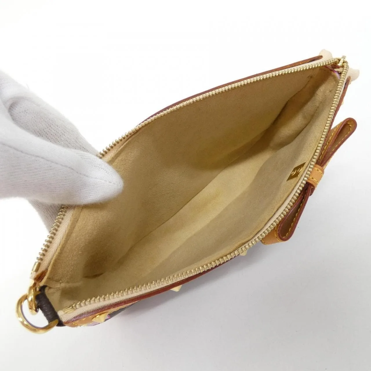 LOUIS VUITTON Pochette M92006 Pochette Monogram 黑色 Monogram 中古品A - 縮圖 8