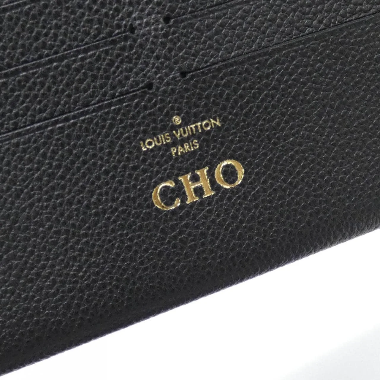 LOUIS VUITTON Pochette M64064 Shoulder Monogram 黑色 Monogram 中古品A - 縮圖 6