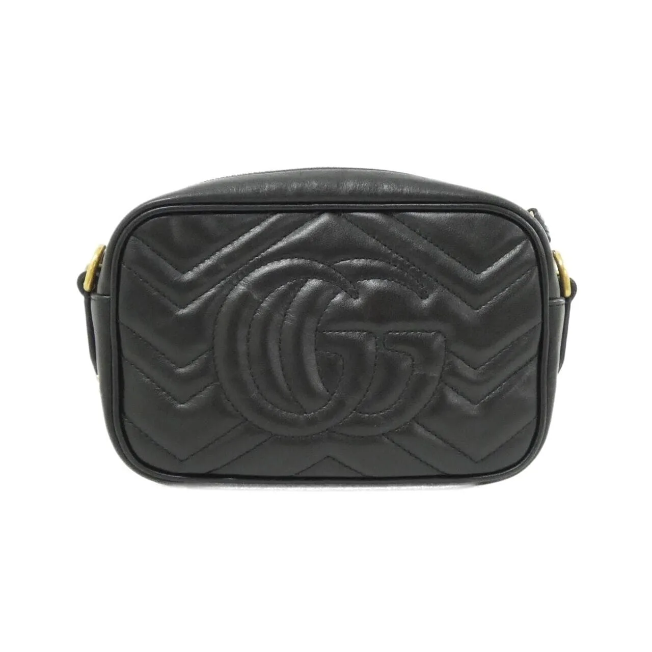 GUCCI GG Marmont 448065 DTD1T Shoulder Leather 2