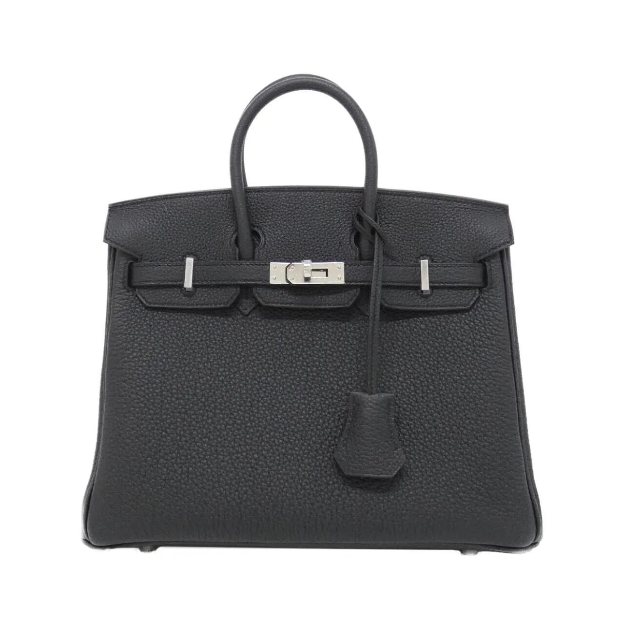 HERMES Birkin 041344CK Handbag Togo Black