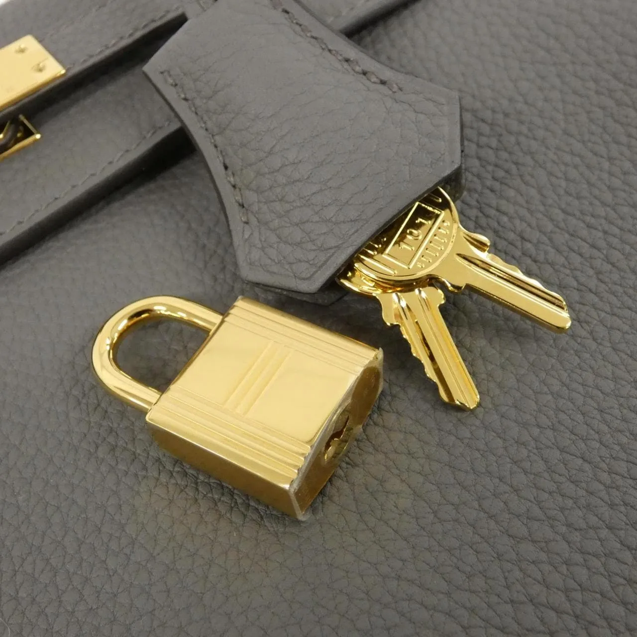 HERMES Kelly 044624CC Handbag Togo 4