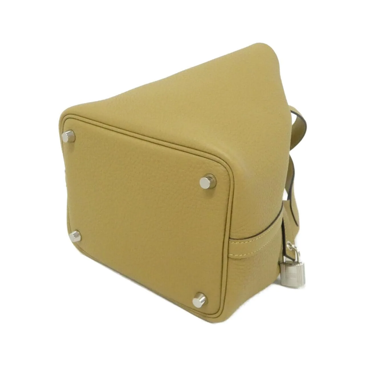 HERMES Picotin 056289CK Handbag Clemence Clemence 皮 未使用品 - 縮圖 2