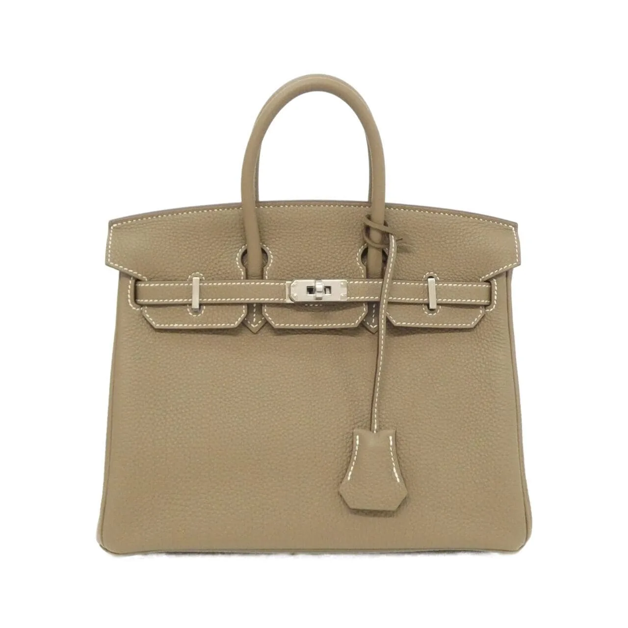 HERMES Birkin 041344CK Handbag Togo Etoupe