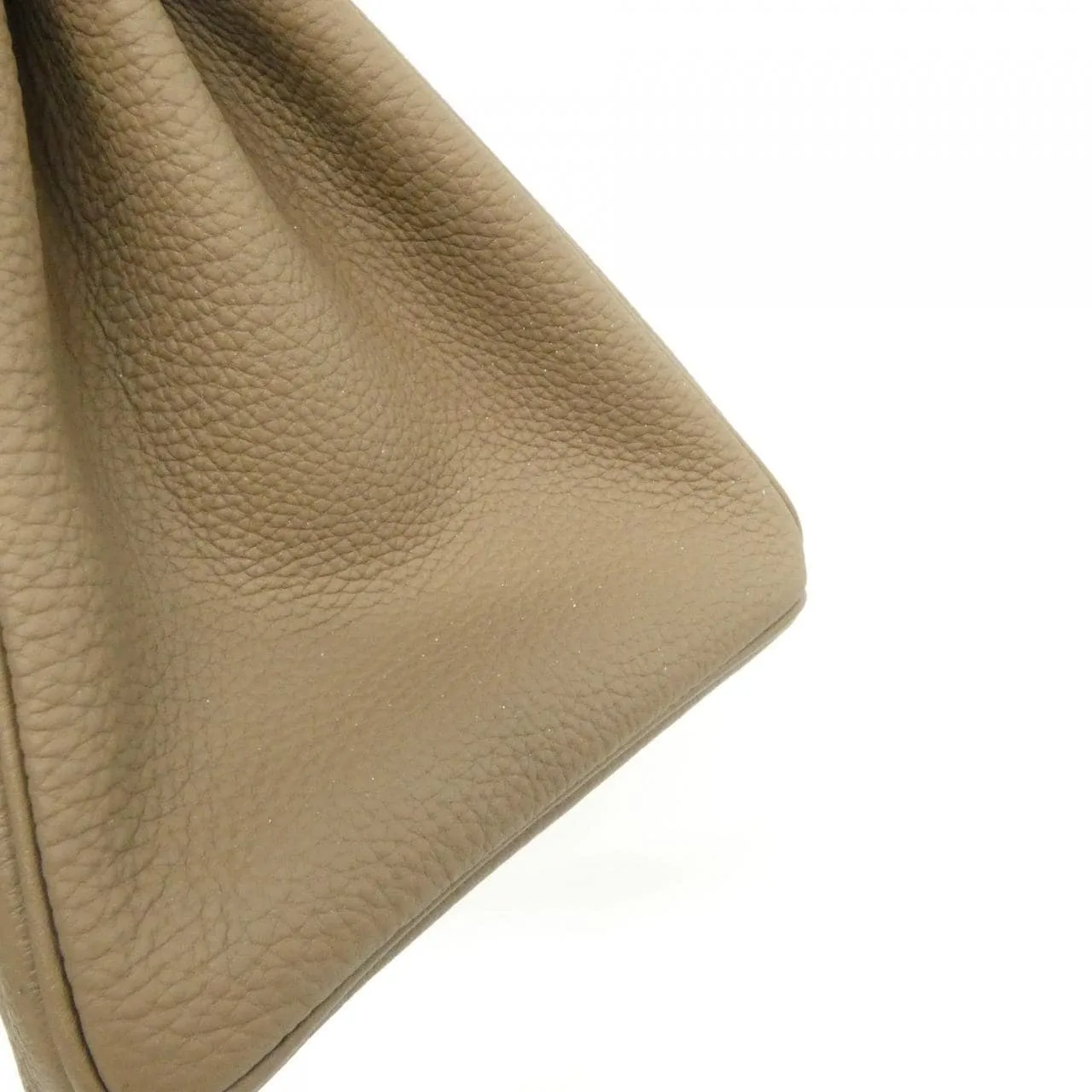 HERMES Birkin 041344CK Handbag Togo Etoupe Togo Leather Rank A - Thumbnail 4