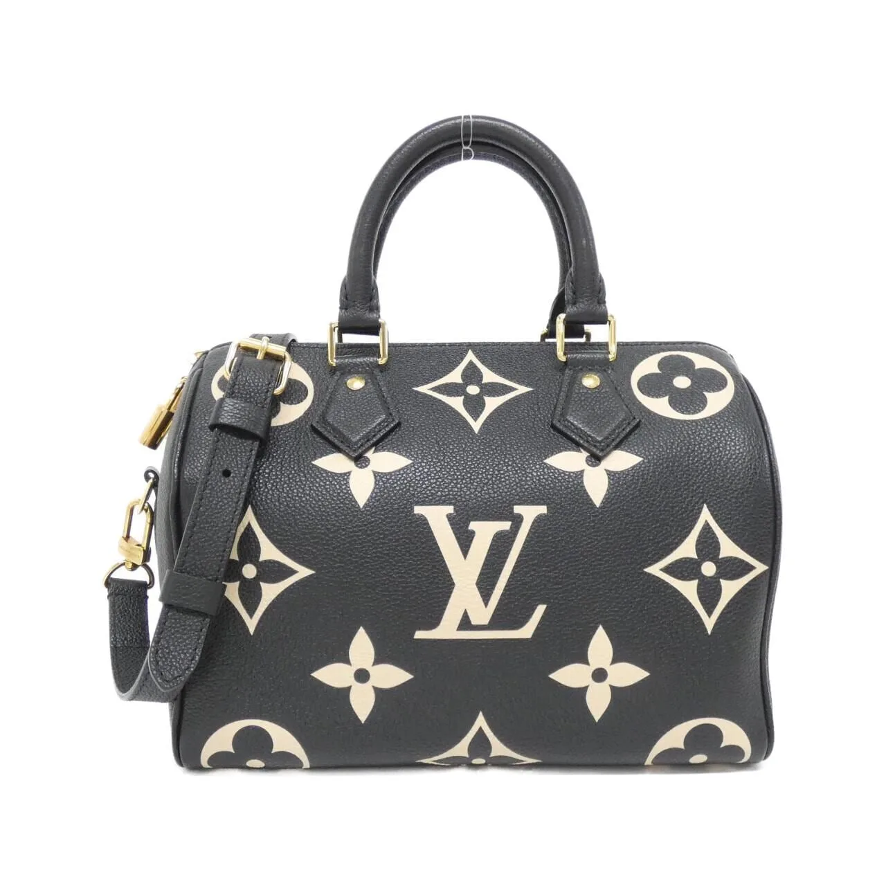 LOUIS VUITTON Speedy M58947 Boston Monogram Black