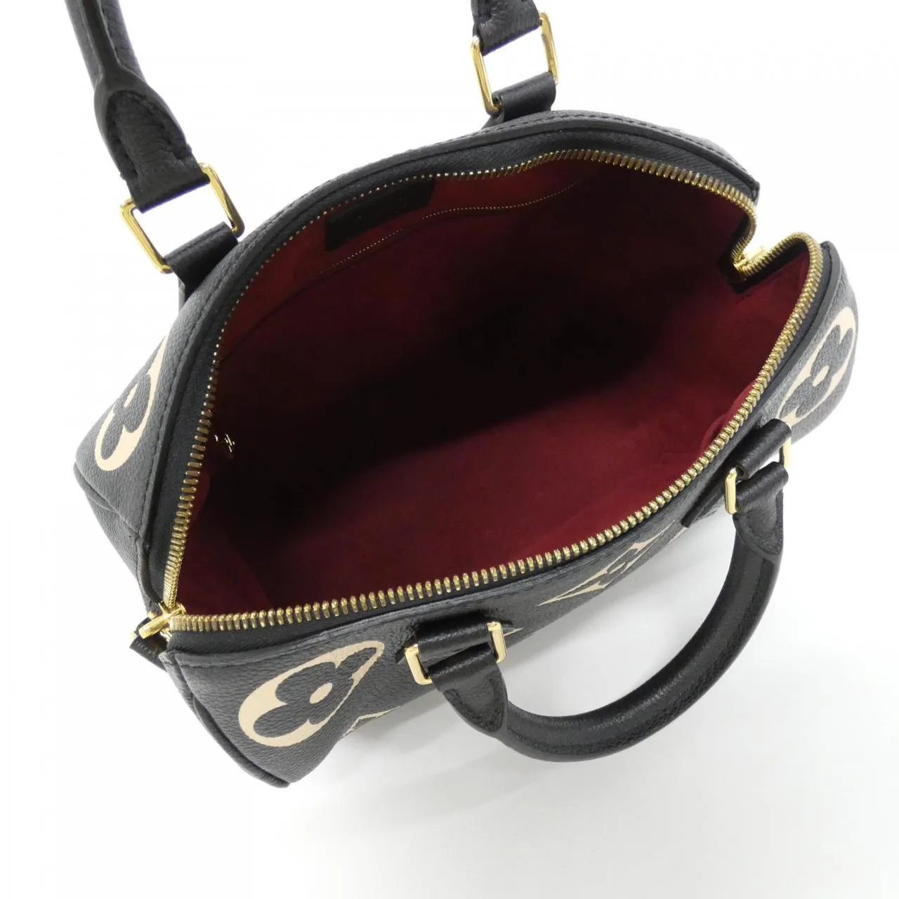 LOUIS VUITTON Speedy M58947 Boston Monogram Black Monogram Rank A - Thumbnail 6