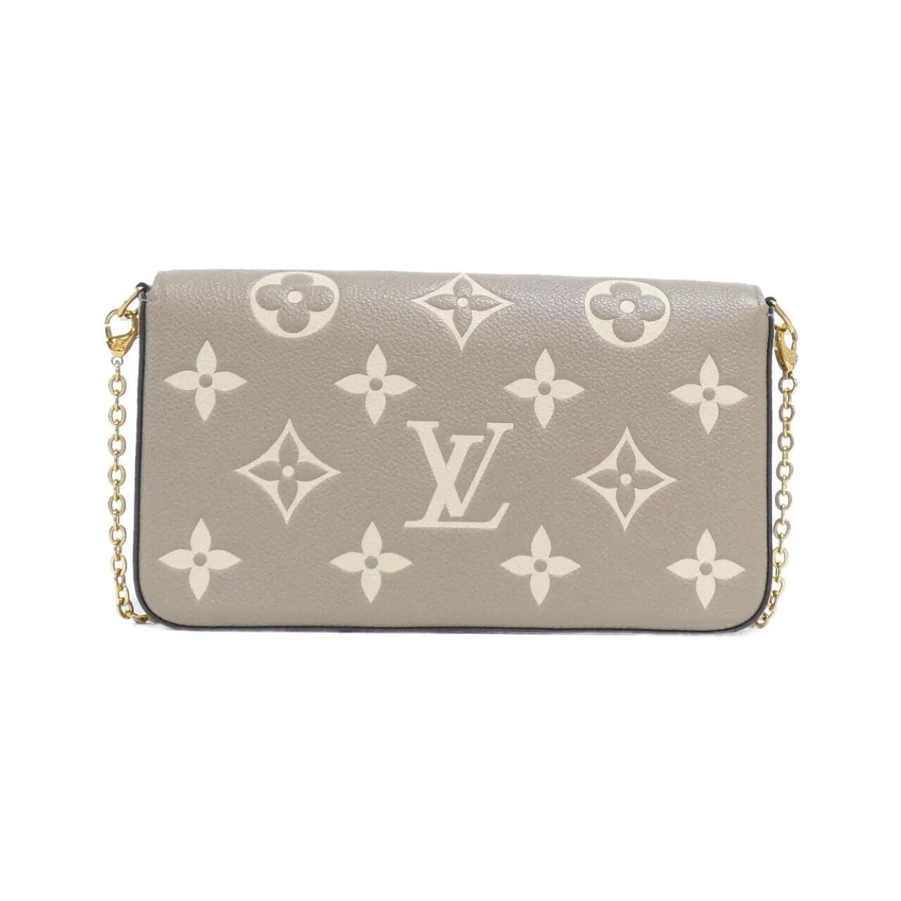 LOUIS VUITTON Pochette M69977 Shoulder Monogram 黑色 Monogram 中古品A - 縮圖 2