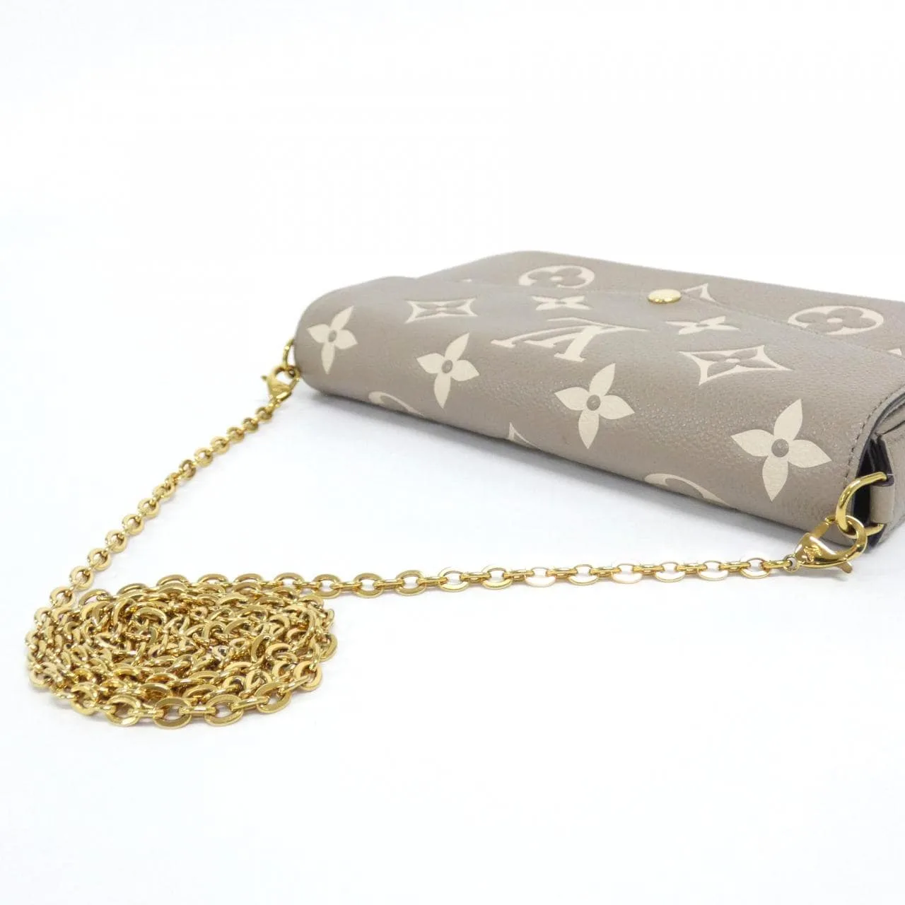 LOUIS VUITTON Pochette M69977 Shoulder Monogram 黑色 Monogram 中古品A - 縮圖 6