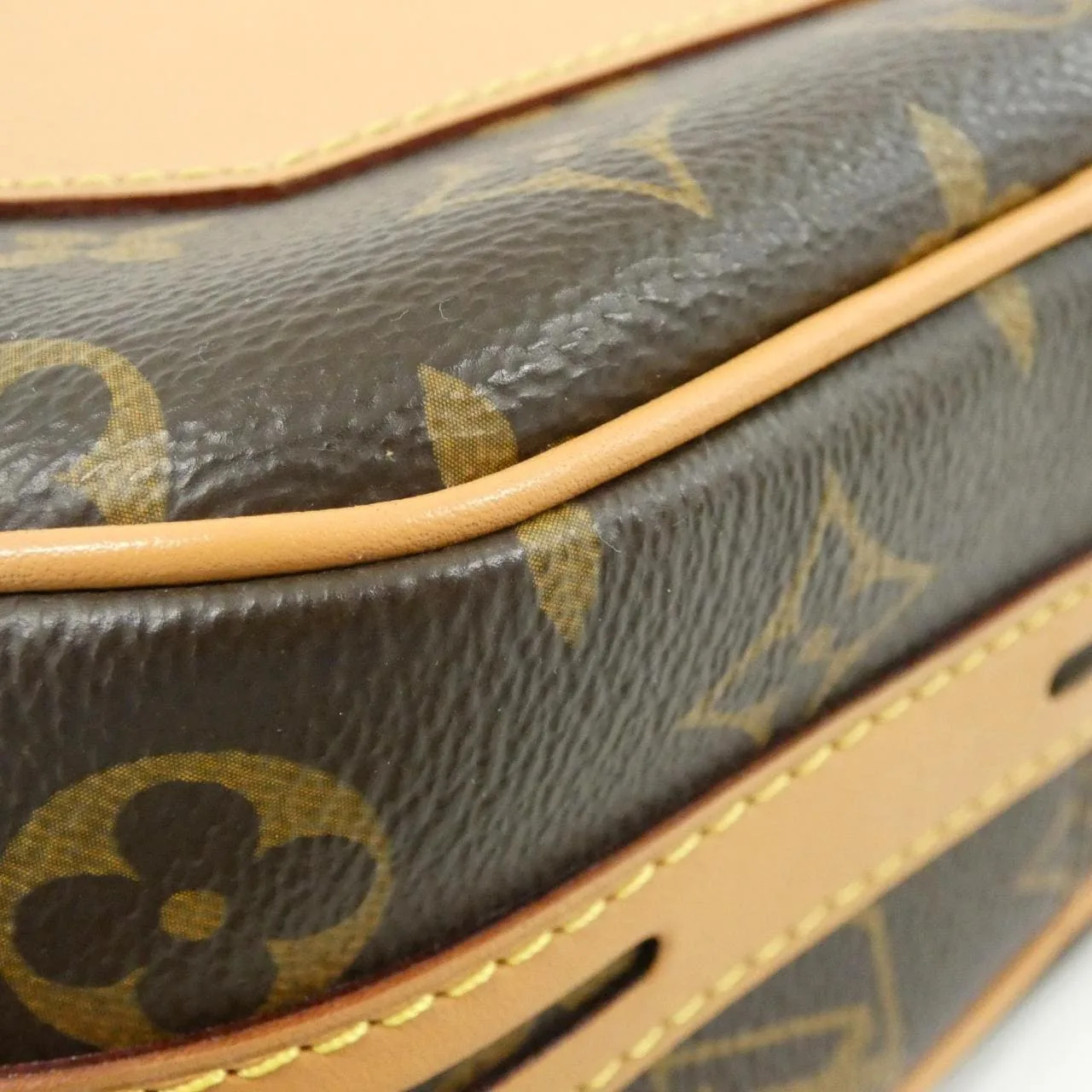LOUIS VUITTON M45647 Shoulder Monogram 黑色 Monogram 中古品A - 縮圖 3