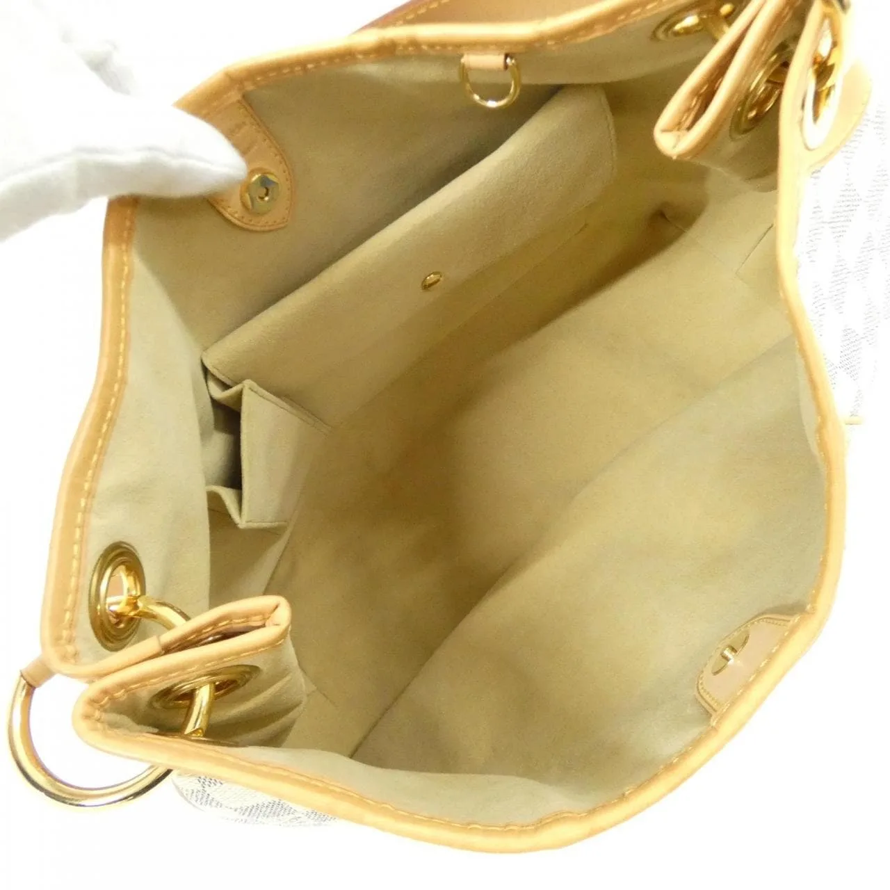 LOUIS VUITTON N55215 Shoulder Damier 黑色 Damier 中古品A - 縮圖 9