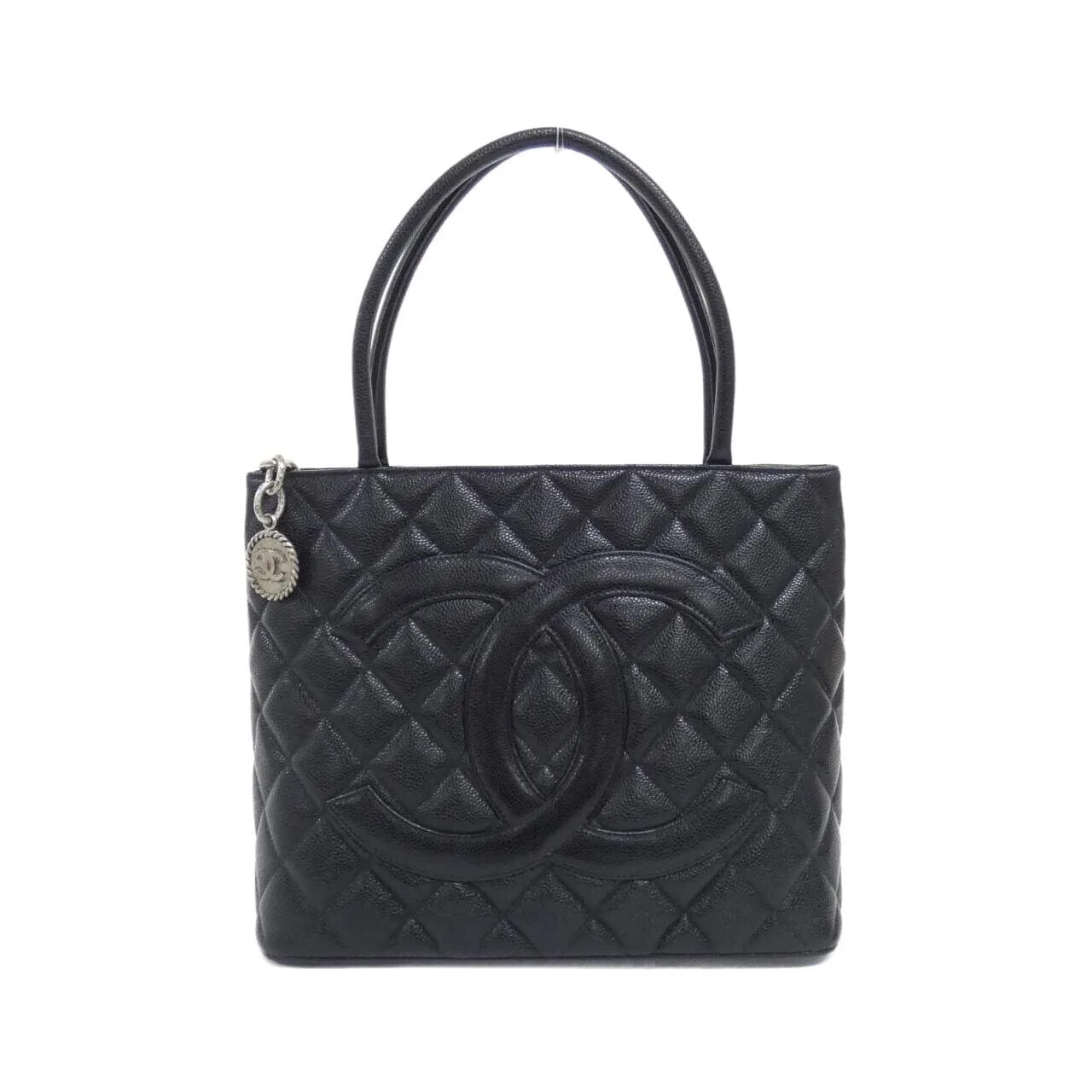 CHANEL Matelasse 1804 Handbag Grained Calfskin