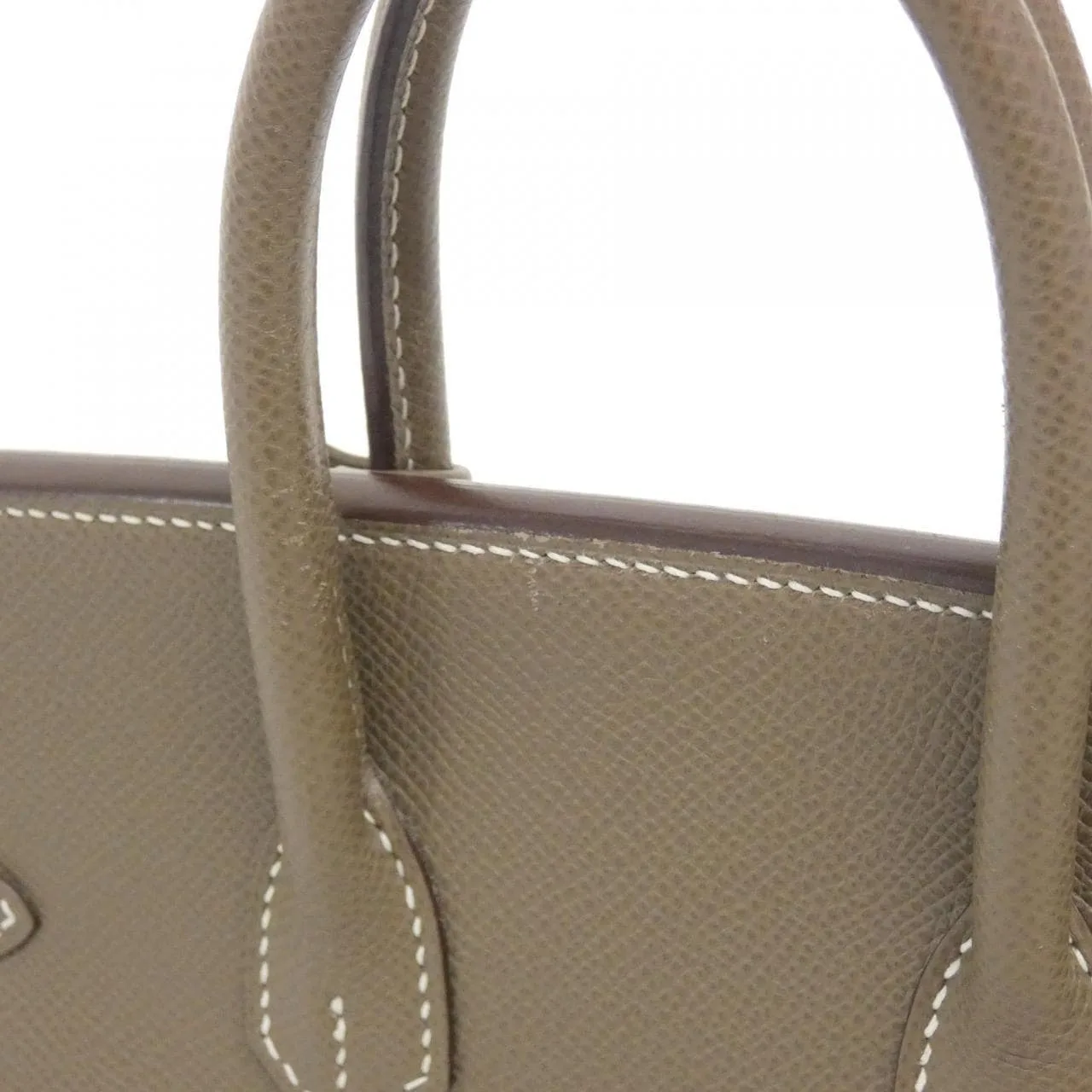 HERMES Birkin 041700CK Handbag Epsom Etoupe Epsom Leather Rank A - Thumbnail 5