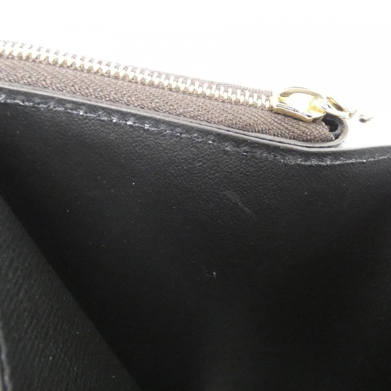 LOUIS VUITTON M81461 Wallet Monogram 黑色 Monogram 中古品A - 縮圖 4