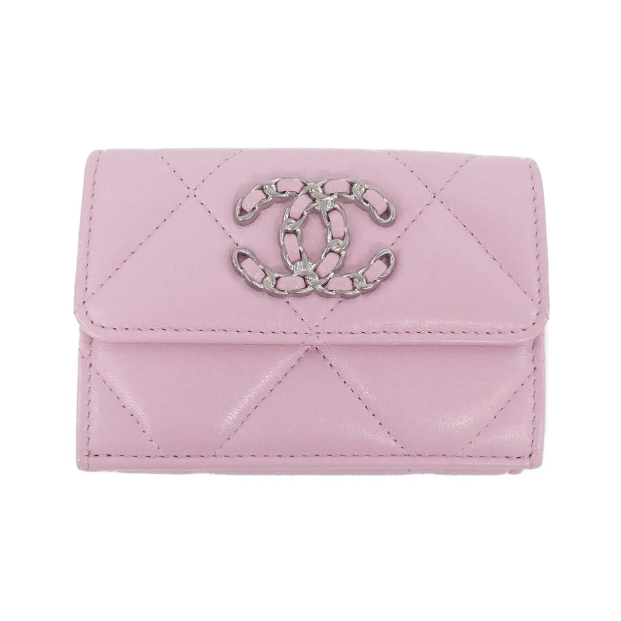 CHANEL Chanel 19 AP1789 銀包 羊皮