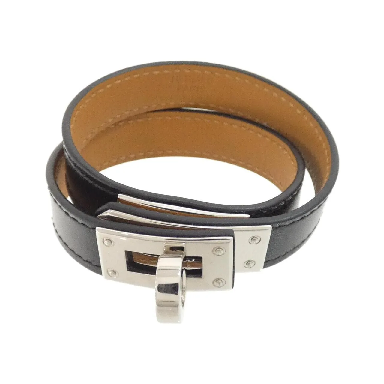 HERMES Kelly 068438CK 配飾 Box Calf