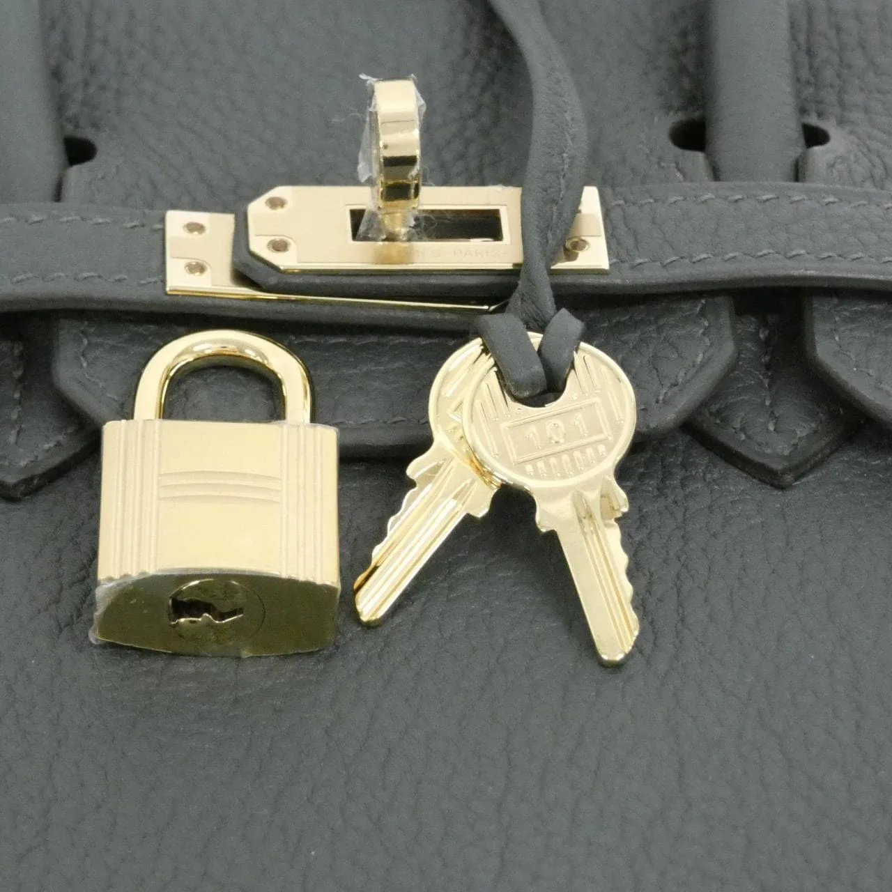 HERMES Birkin 057208CP Handbag Togo Togo Leather Unused - Thumbnail 4