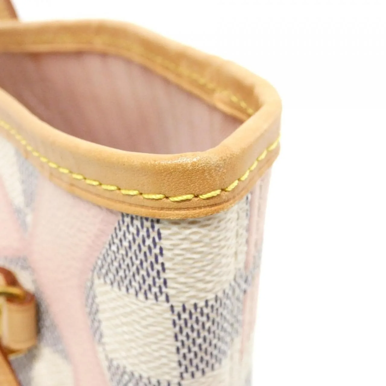 LOUIS VUITTON Neverfull N41050 托特包 Damier 黑色 Damier 中古品A - 縮圖 4