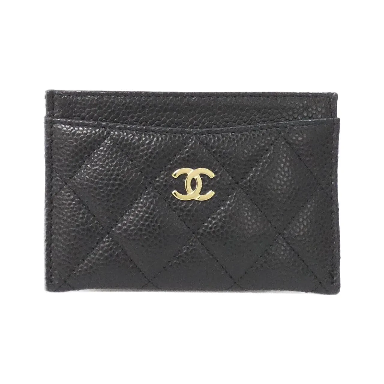 CHANEL Timeless Classic AP0213 Card Case Grained Calfskin