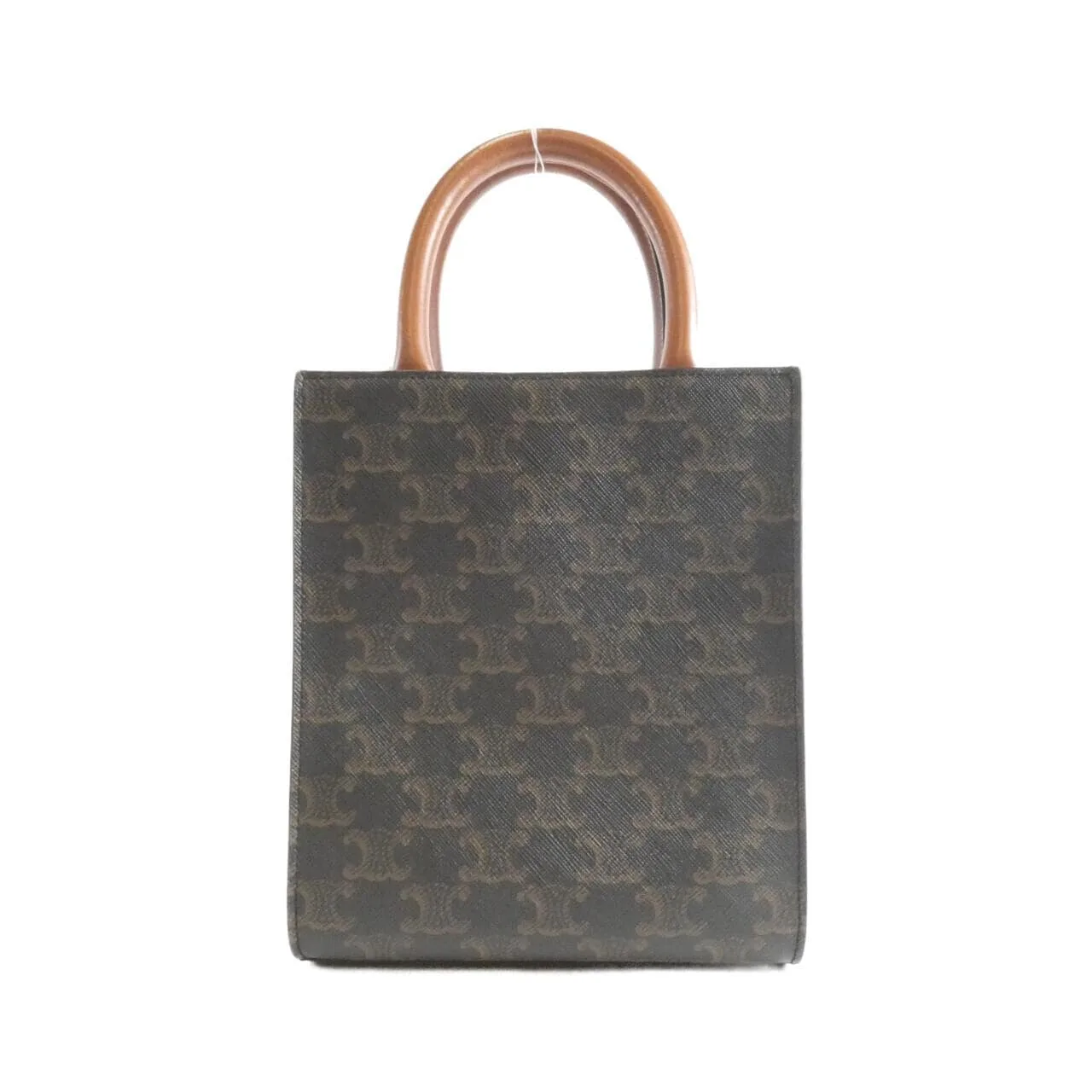 CELINE Cabas 194372BZK Handbag Canvas 2