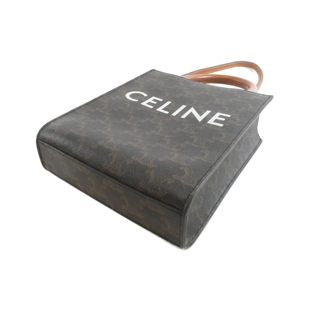CELINE Cabas 194372BZK Handbag Canvas 3