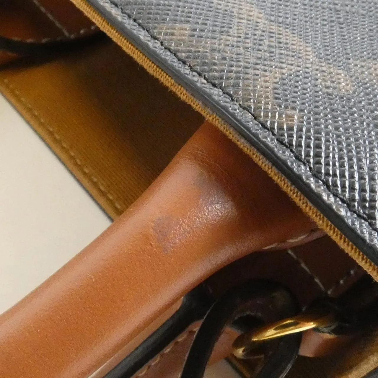 CELINE Cabas 194372BZK Handbag Canvas 4